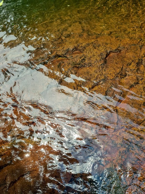 agua limpa... e gelada